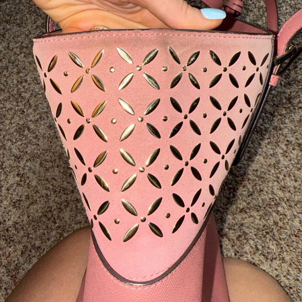Pinkish colored Michael Kors Purse - Picture 8 of 16